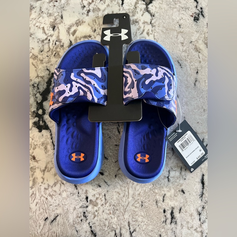 UA Women Ignite 7 Graphic Strp SL BLUE